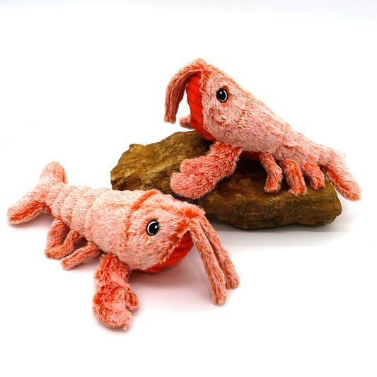 Interactive Plush Lobster Toy with Catnip - Entertain Your Feline Friend