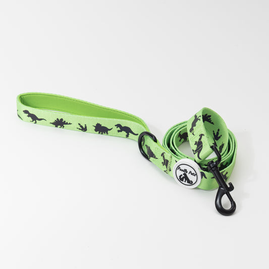 Reflective Leash with Dinosaur Design | Adjustable Leash | Pookie Pets