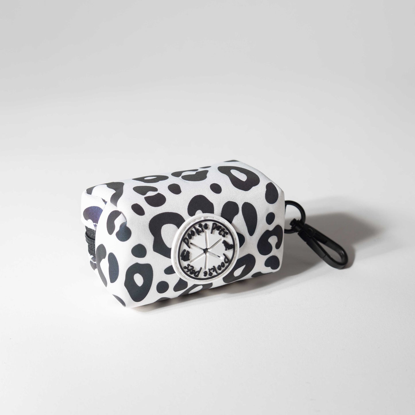 Reflective Poop Bag Dispenser with Leopard Print - Pookie Pets