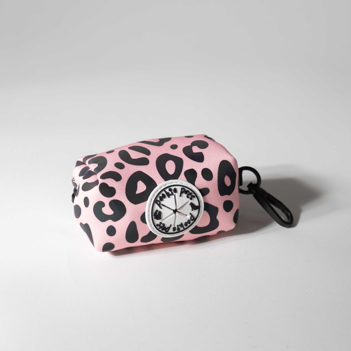 Reflective Poop Bag Dispenser with Leopard Print - Pookie Pets