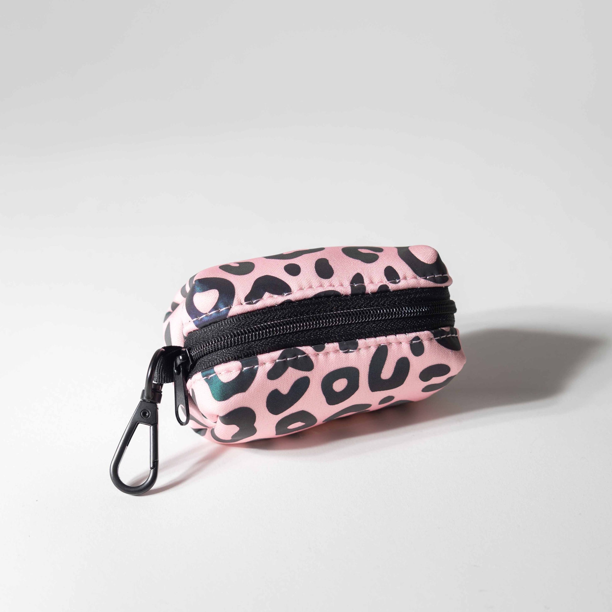 Reflective Poop Bag Dispenser with Leopard Print - Pookie Pets