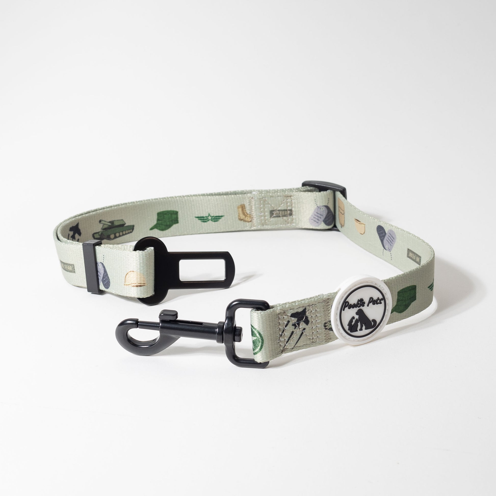 Army-themed Car Restraint for Dogs - Pookie Pets