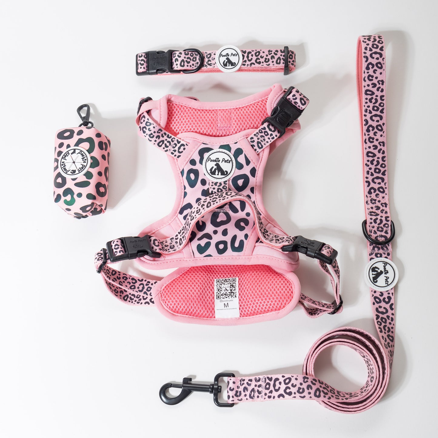 REFLECTIVE Comfort Explorer Harness: LEOPARD PRINT