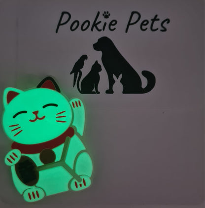 GLOW IN THE DARK AND UV REACTIVE Poop Bag Clip